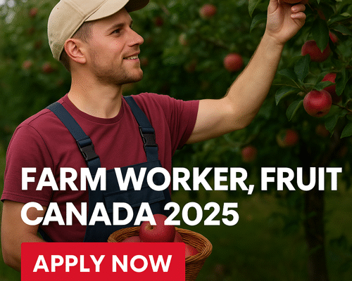 Farm Worker, Fruit Job in Canada