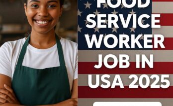 Food Service Worker Job in USA 2025