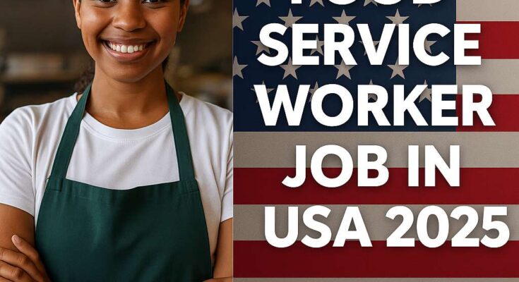 Food Service Worker Job in USA 2025
