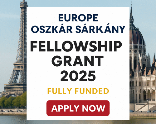 Europe Oszkár Sárkány Fellowship Grant 2025