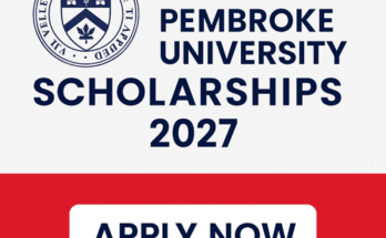 South Australia Pembroke University Scholarships 2027